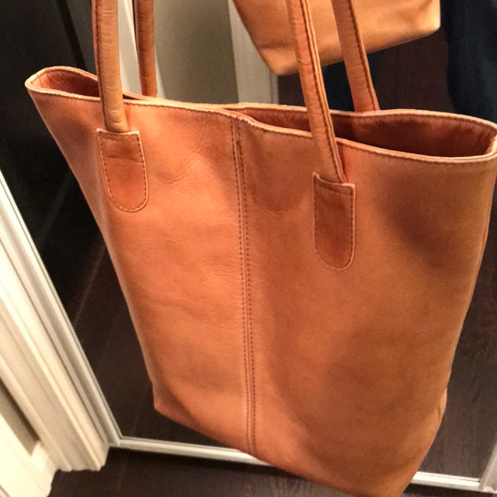 Vintage HOBO International Colombia Leather Tote